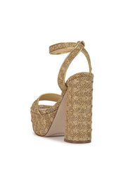 Axtyn Platform in Natural Raffia - Jessica Simpson Onsale