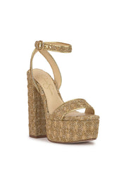 Axtyn Platform in Natural Raffia - Jessica Simpson Onsale