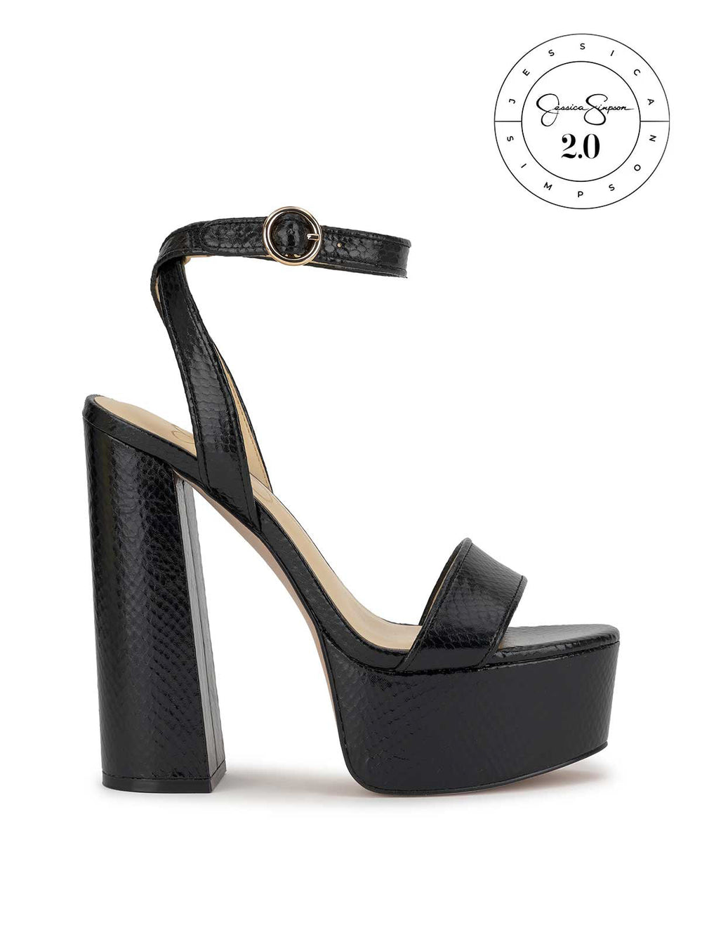 Axtyn Platform in Black - Jessica Simpson Outlet