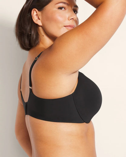 BLACK Lightly Lined Perfect Coverage Bra