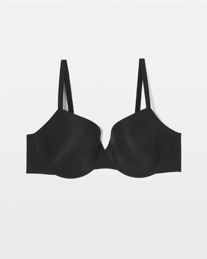 BLACK Lightly Lined Perfect Coverage Bra