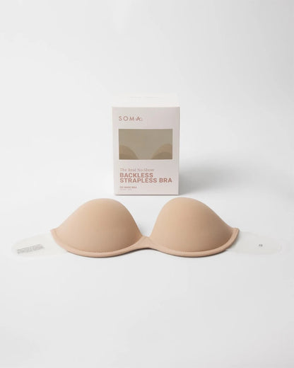 NUDE Soma Lingerie Backless Strapless Bra