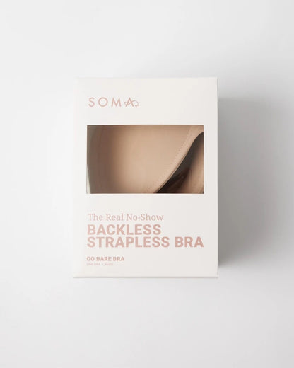 NUDE Soma Lingerie Backless Strapless Bra