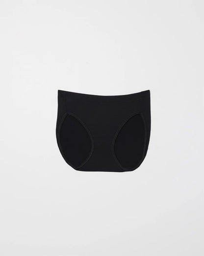 BLACK High-Leg Brief Panty