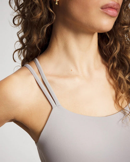 MINERAL GRAY Yoga Bra
