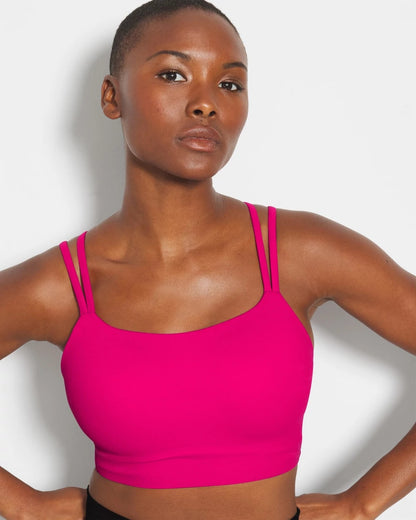 PINK COSMO Yoga Bra