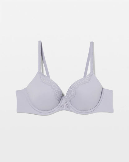 MOONSTONE Embraceable Perfect Coverage Bra with Crochet Lace