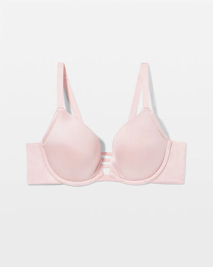 PRETTY PINK Push-up Plunge Bra