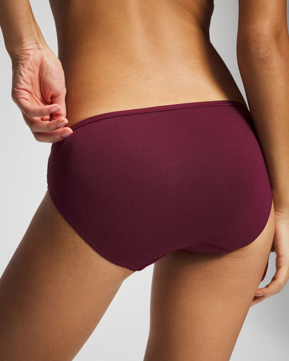VELVET PLUM Cotton Hipster Panty