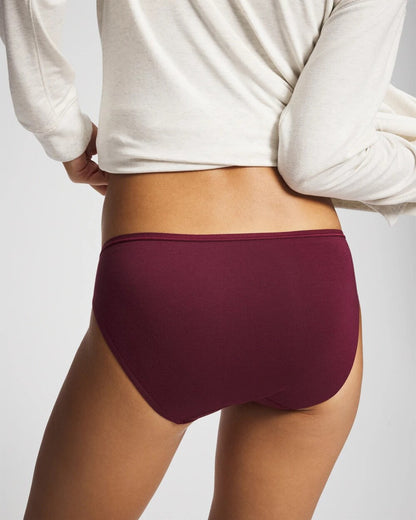 VELVET PLUM Cotton Bikini Panty