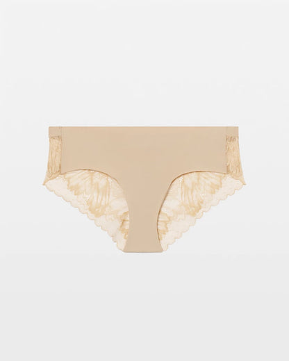 WARM AMBER Cheeky Hipster Panty with Lace Back