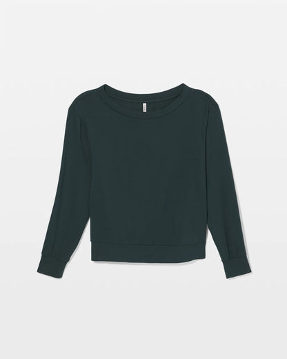 GREEN JOLIE Long-Sleeve Pajama Top