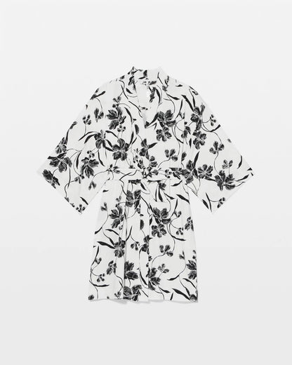 REFLECTION BLOOMS CHAMP Short Robe
