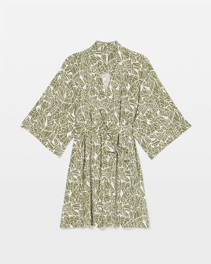 PALMTASTIC VETIVER/CHAMP Short Robe