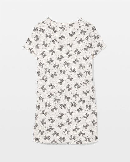 THATS A WRAP CHAMP MICRO Short Sleeve Scoop Neck Sleepshirt