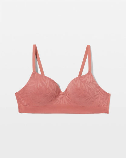 CLAY ROSE Wireless Bra with Lace