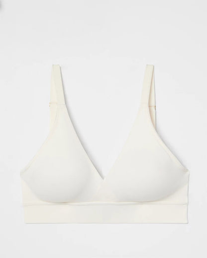 IVORY Wireless Unlined Bra