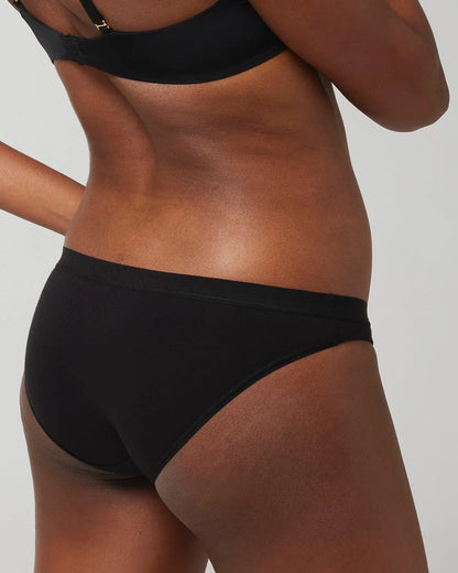 BLACK Cotton Bikini Panty