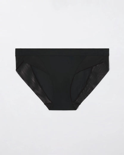 BLACK Mesh Bikini Panty