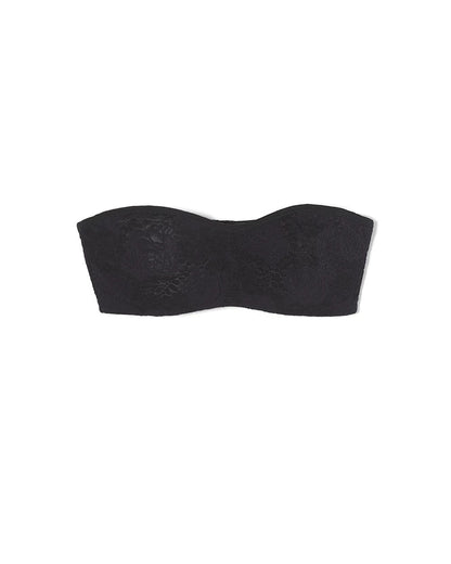 BLACK Halo Lace Strapless Bra