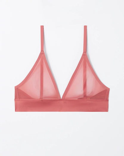 CLAY ROSE Triangle Mesh Bralette