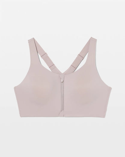SILVER TAUPE High-Impact Bra