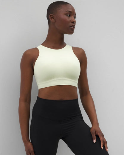 ALOE WASH High-Neck Yoga Bra