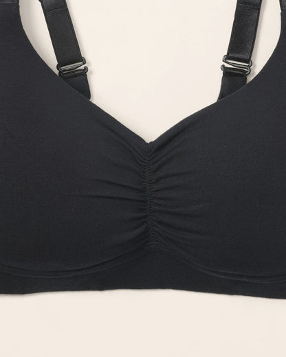 BLACK Seamless Full Coverage Bra