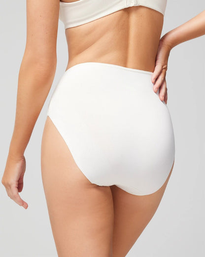 IVORY Modern Brief Panty with Lace