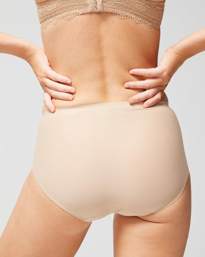 WARM AMBER Soft Stretch Modern Brief Panty