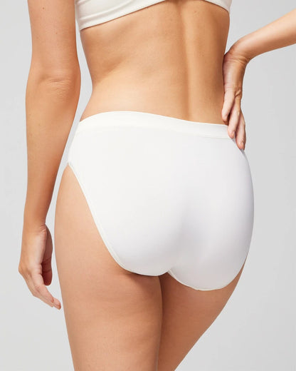 IVORY High-Leg Brief Panty