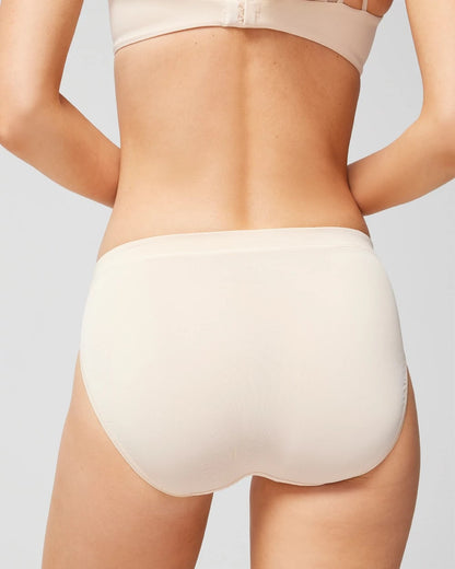PALE SAND High-Leg Brief Panty