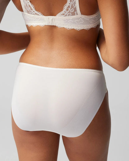 IVORY Hipster Panty with Lace