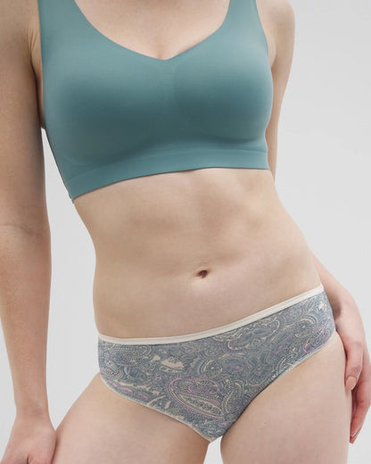 GLOBAL PAISLEY M CHAMP Edge Hipster Panty