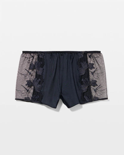 MIDNIGHT SKIES Soma’s Sexiest Luster Knit Embroidered Pajama Shorts