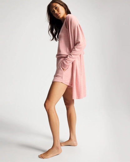 CAMEO PINK/DUSTY ROSE CozyLuxe Pajama Short