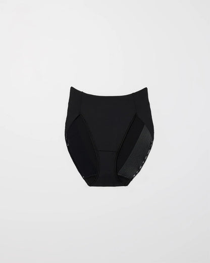 BLACK High-Leg Brief Panty