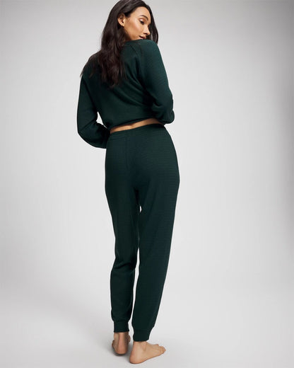 GREEN JOLIE Banded Pajama Bottom