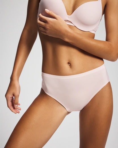 PRETTY PINK Soft Stretch High Leg Panty