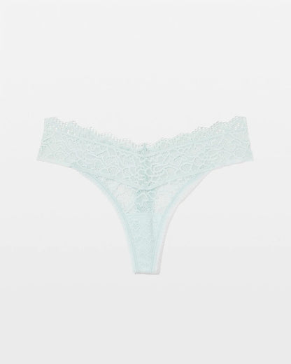 TRANQUILITY Thong Panty with Enchanting Lace