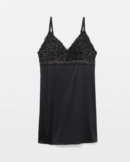 BLACK Lace Chemise