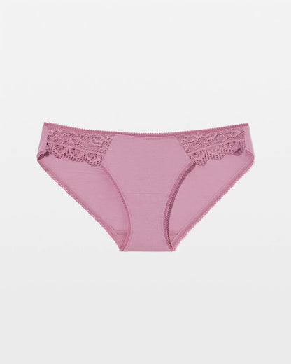 BEACH PLUM Bikini Panty with Lace