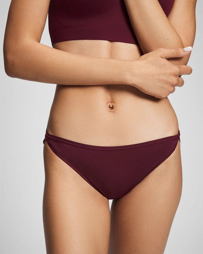 VELVET PLUM Lace Back Bikini Panty