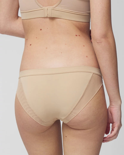 WARM AMBER Mesh Bikini Panty