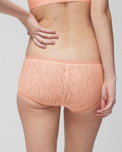 APRICOTTA Soma Boyshort Panty with Stretch Lace