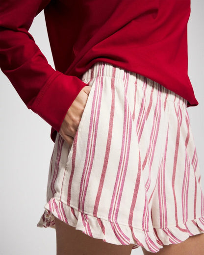 SMART STRIPE CHAMPAGNE Pajama Set