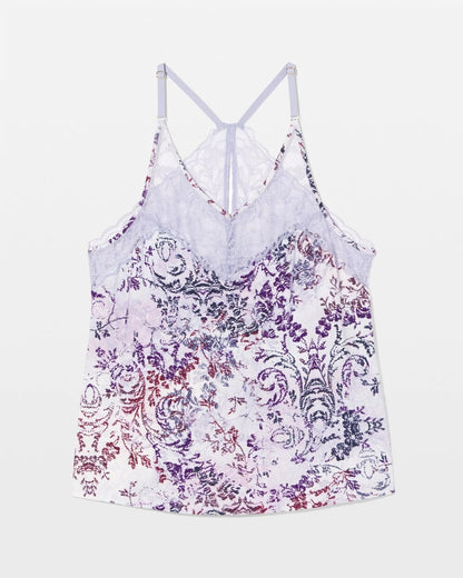 LACE HARMONY LILAC Lace Pajama Cami