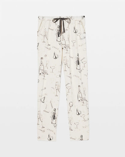 FIZZ THE SEASON FOIL Ankle Pajama Pant