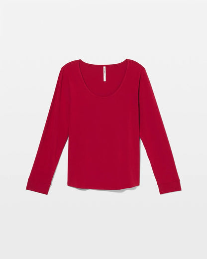 PAINT THE TOWN RED Long Sleeve Pajama Top