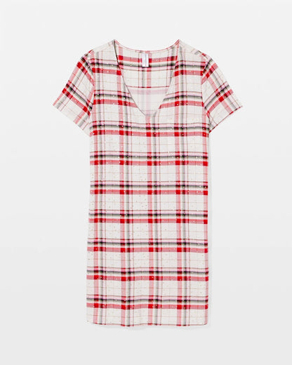 TARTAN TEXTILE CHAMP Short Sleeve Sleepshirt